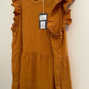 Universal Thread Ruffle sleeveless tiered dress